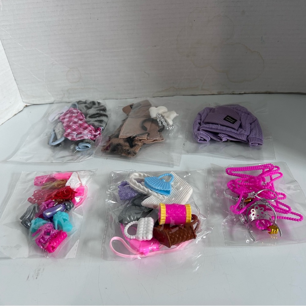 Barbie doll Fashion Accessory Set 66 pcs